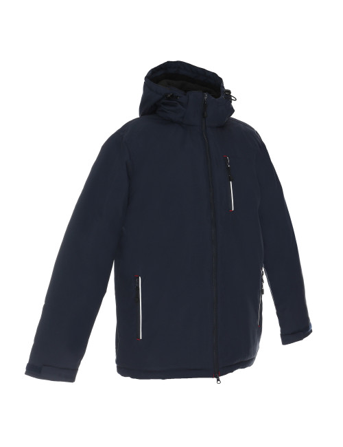 Promostars Herrenjacke NEW FOREST NAVY BLUE mit Stickdruck und Siebdrucklogo