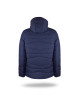 Promostars HERREN-STITCH-JACKE, DARK NAVY MELANGE, Stickdruck