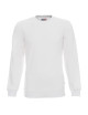 Promostars Men`s SWEATSHIRT WEEKEND WHITE embroidery screen printing logo DTG printing