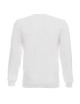 Promostars Herren SWEATSHIRT WEEKEND WHITE Stickerei Siebdruck Logo DTG-Druck