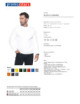 2Men`s sweatshirt weekend white Promostars