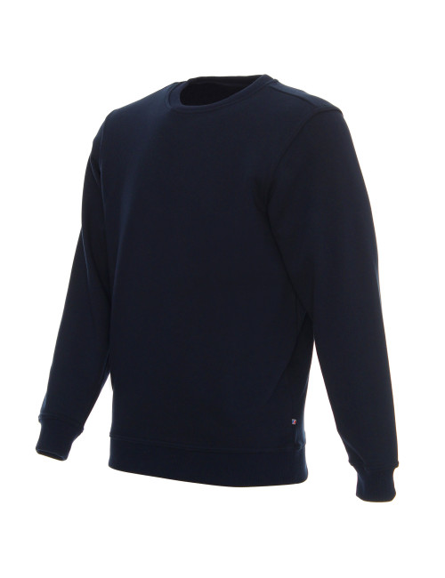 Promostars Men`s SWEATSHIRT WEEKEND NAVY embroidery screen printing logo DTG printing