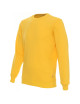 Promostars Men`s SWEATSHIRT WEEKEND YELLOW embroidery DTG print silkscreen logo