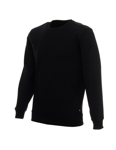Promostars Herren SWEATSHIRT WEEKEND BLACK Stickerei, Siebdruck, Logodruck