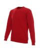 Promostars Men`s SWEATSHIRT WEEKEND RED embroidery screen printing logo print