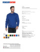 Promostars Herren-SWEATSHIRT WEEKEND CORNWRINK-Aufdruck, Stickerei, Siebdruck-Logo
