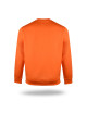 Promostars Men`s SWEATSHIRT WEEKEND ORANGE embroidery silkscreen logo print