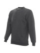Promostars Men`s SWEATSHIRT WEEKEND DARK GRAY MELANGE embroidered logo print