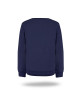 Promostars Women`s SWEATSHIRT WEEKEND KID NAVY blue embroidery silkscreen print