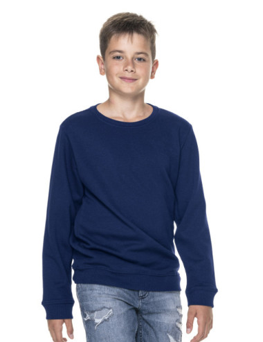 Marineblaues Promostars-Sweatshirt für Damen am Wochenende für Kinder