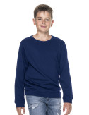 2Marineblaues Promostars-Sweatshirt für Damen am Wochenende für Kinder