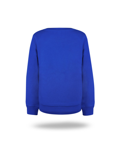 Promostars Women`s SWEATSHIRT WEEKEND KID CORNFLOWER embroidery screen printing logo