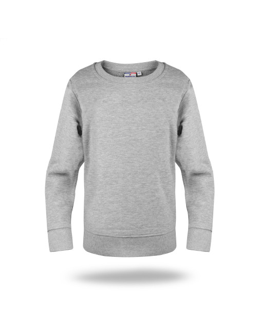 Women`s sweatshirt weekend kid light gray melange Promostars