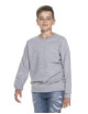 2Damen-Sweatshirt für Kinder, hellgrau meliert, Promostars