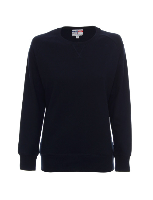 Promostars SISTER SWEATSHIRT für Damen, MARINEBLAU, Stickerei, Siebdruck, Logo