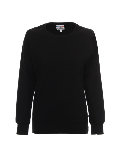 Promostars SISTER SWEATSHIRT für Damen, SCHWARZ, Stickerei, Siebdruck, Logo