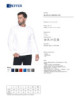 2Herren-Sweatshirt 600 weiß Geffer