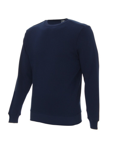 GEFFER Herren SWEATSHIRT 600 NAVY BLUE DTG-Druck, Stickerei, Siebdruck-Logo