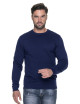 GEFFER Herren SWEATSHIRT 600 NAVY BLUE DTG-Druck, Stickerei, Siebdruck-Logo