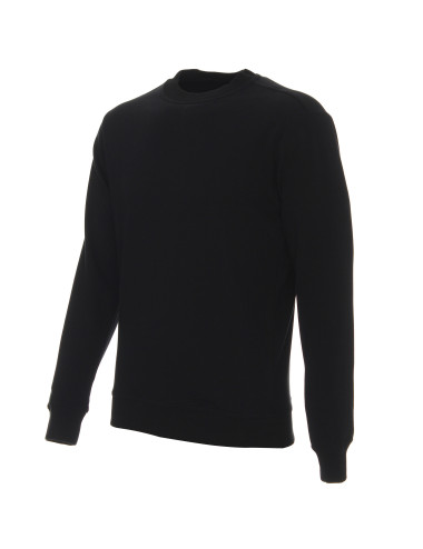 GEFFER BLUZA Męska 600 CZARNY nadruk logo sitodruk haft