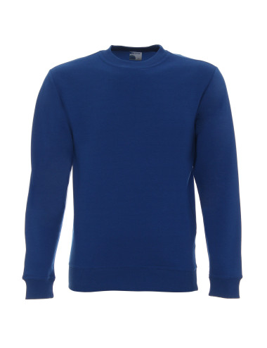 GEFFER SWEATSHIRT Men 600 CORNFLOWER Embroidery screen printing logo DTG printing