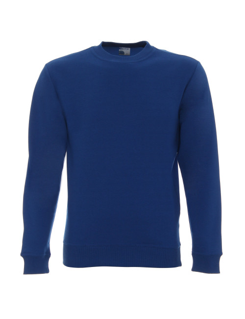 GEFFER SWEATSHIRT Men 600 CORNFLOWER Embroidery screen printing logo DTG printing