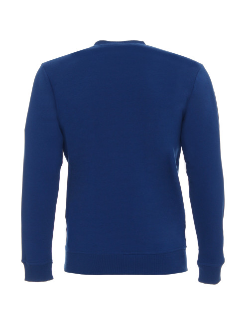 GEFFER SWEATSHIRT Men 600 CORNFLOWER Embroidery screen printing logo DTG printing