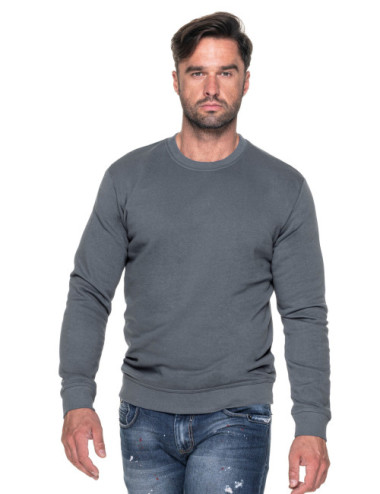 Herren-Sweatshirt 600 grau Geffer