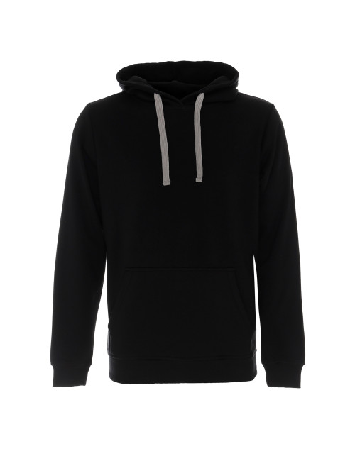 GEFFER Herren SWEATSHIRT 620 SCHWARZ Aufdruck Stickerei Siebdruck Logo für Unternehmen