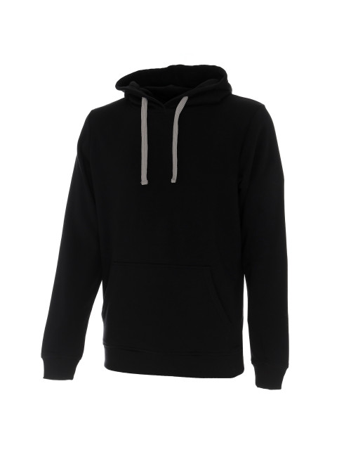 GEFFER SWEATSHIRT Men 620 BLACK print embroidery silkscreen logo for companies