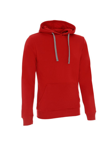 GEFFER SWEATSHIRT Men 620 RED DTG print silkscreen logo embroidery