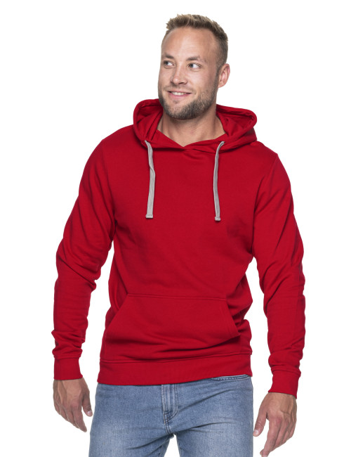 GEFFER SWEATSHIRT Herren 620 RED DTG-Druck, Siebdruck, Logo-Stickerei