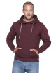 GEFFER Herren SWEATSHIRT 620 RED WINE Stickerei Siebdruck Logo DTG-Druck