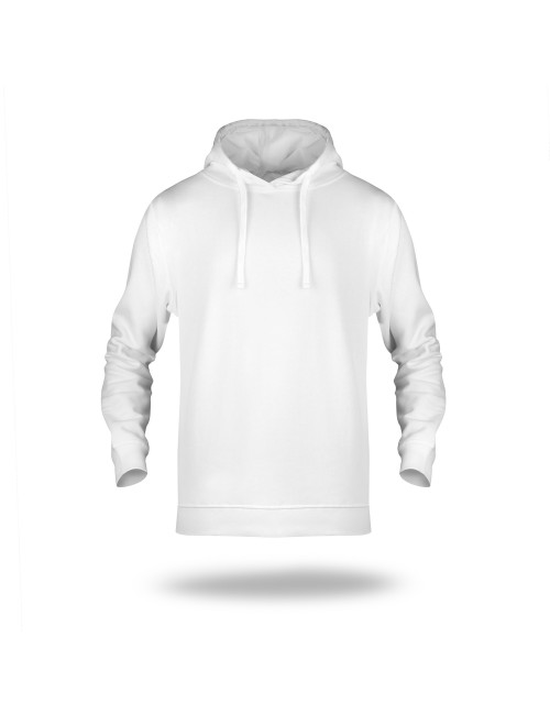 Geffer HERREN-SWEATSHIRT 621 WEISS Mitarbeiterkleidung mit Firmenlogo