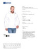 2Herren-Sweatshirt 621 weiß Geffer