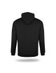 Geffer MEN`S SWEATSHIRT 621 BLACK with custom embroidered logo