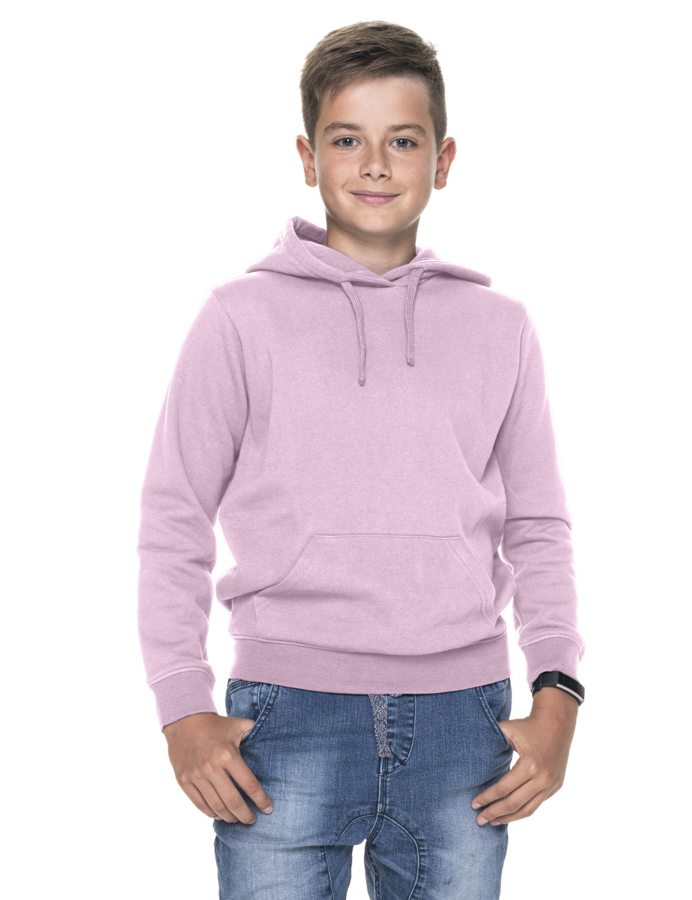 Kinder-Sweatshirt 629 Bonbonrosa Geffer