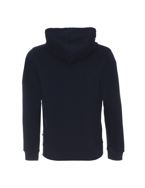 Promostars Men`s SWEATSHIRT WAFFLE NAVY embroidery screen printing logo DTF printing