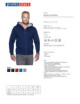 2Waffel-Sweatshirt für Herren, marineblau Promostars