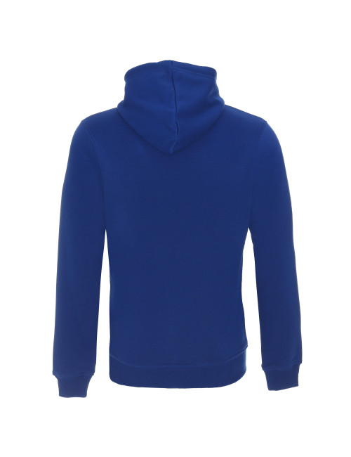 Promostars Men`s SWEATSHIRT WAFFLE CORNFLOWER embroidery DTG print silkscreen logo