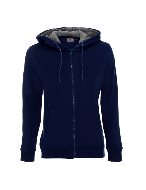 Promostars Women`s SWEATSHIRT COOKIE NAVY embroidery screen printing logo DTF printing