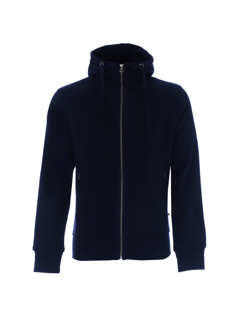 CRIMSON CUT BLUZA Męska BISON GRANATOWY haft sitodruk logo nadruk DTG