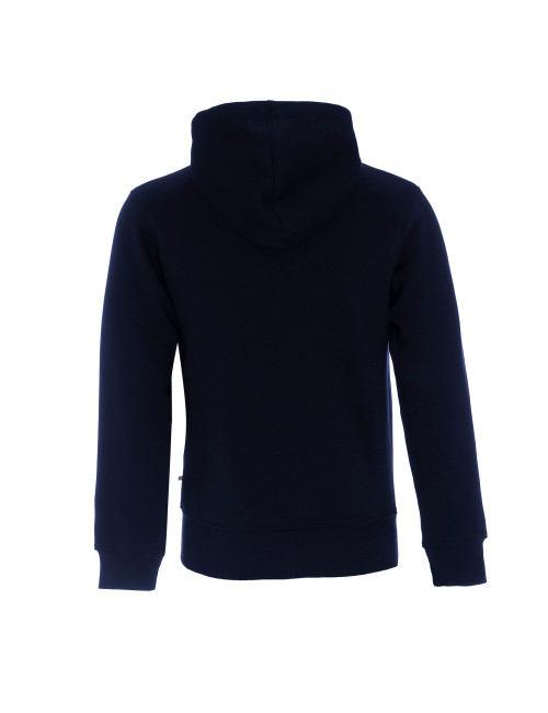 CRIMSON CUT SWEATSHIRT Men`s BISON NAVY embroidery screen printing logo DTG printing