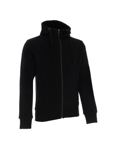 CRIMSON CUT BLUZA Męska BISON CZARNY haft nadruk logo sitodruk