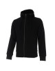 CRIMSON CUT Herren-SWEATSHIRT BISON BLACK, gesticktes Logo, Siebdruck