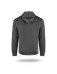 Crimson geschnittenes Herren-SWEATSHIRT, GREY BISON, mit Ihrem eigenen Logo-Aufdruck
