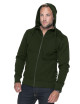 CRIMSON CUT HERREN-SWEATSHIRT BISON FOREST GREEN, Stickerei, Siebdruck, Logo-Druck
