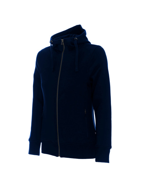 CRIMSON CUT BLUZA Damska LADIES' BISON GRANATOWY haft sitodruk logo