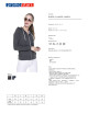 Promostars BLUZA Damska LADIES' HOODY CIEMNY SZARY MELANŻ nadruk logo
