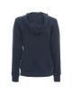 Promostars BLUZA Damska LADIES' HOODY GRANATOWY MELANŻ/BIAŁY haft logo